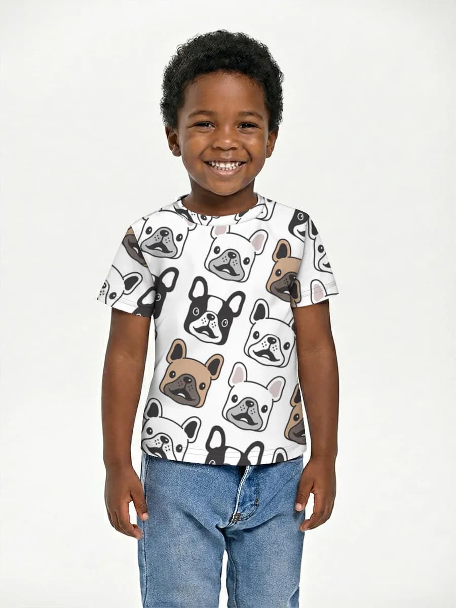 Children's cotton T-shirt (for boys. Copy)