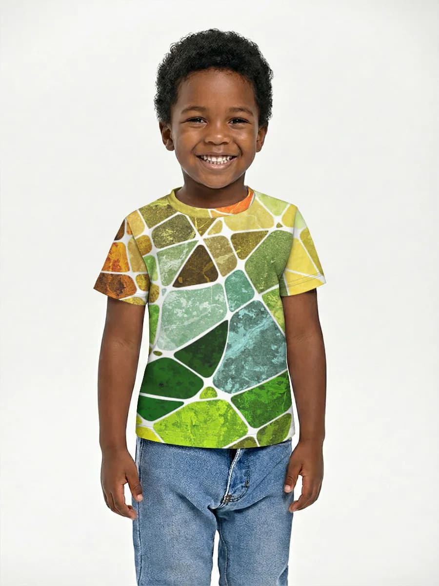 Autumn Stained Glass Mosaic