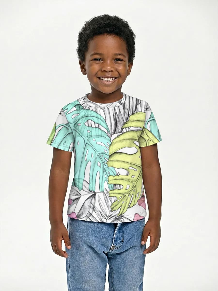 Children's cotton T-shirt (for boys. Copy)