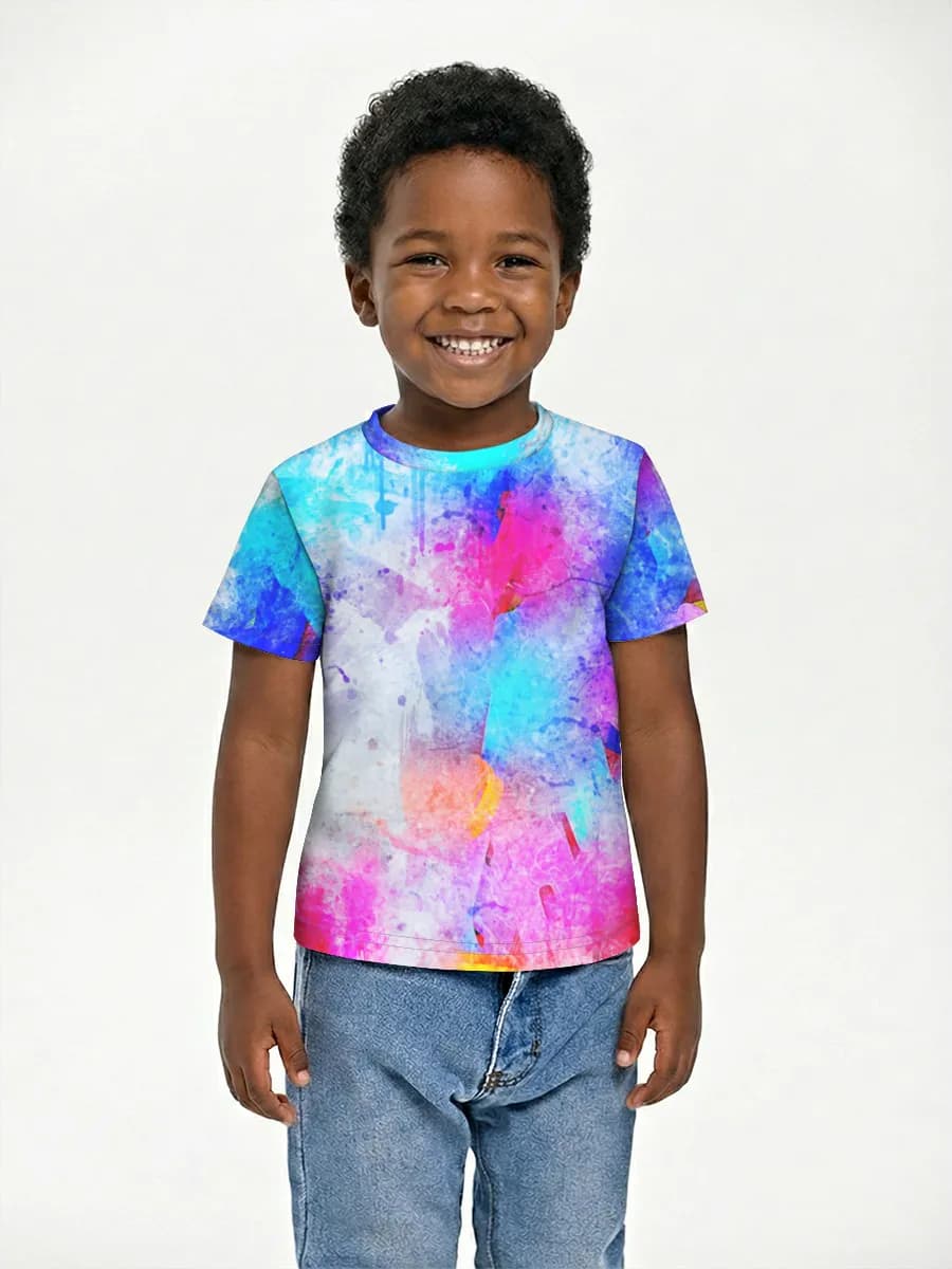 Children's cotton T-shirt (for boys. Copy)
