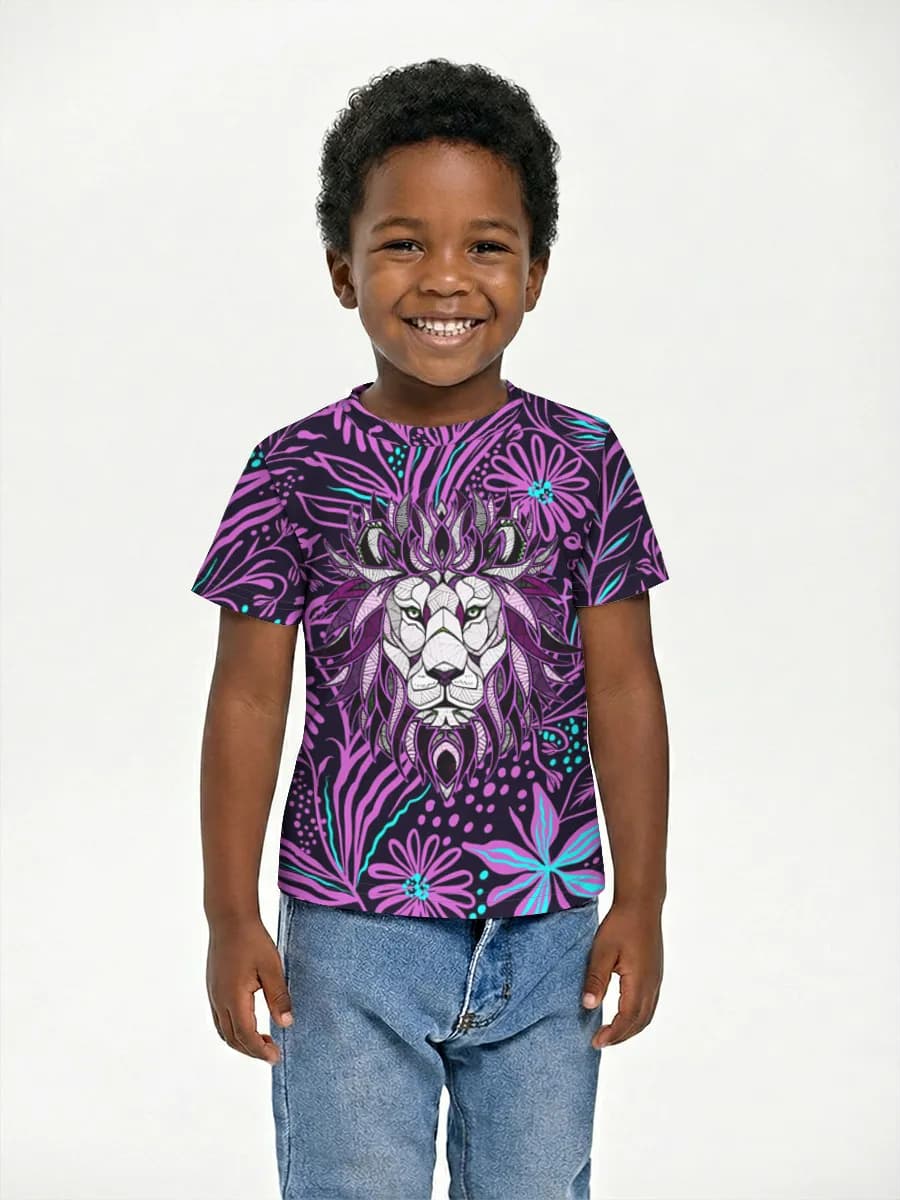 Children's cotton T-shirt (for boys. Copy)