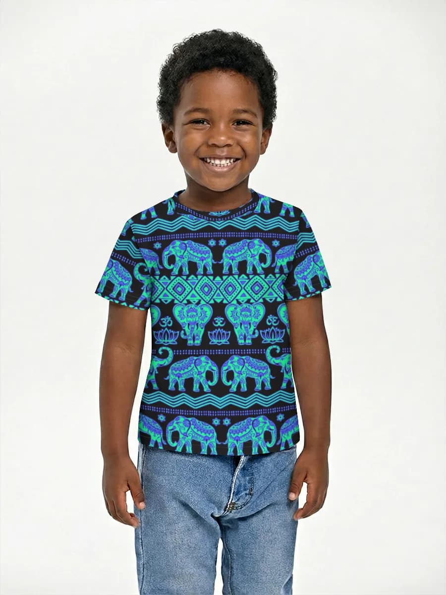 Children's cotton T-shirt (for boys. Copy)