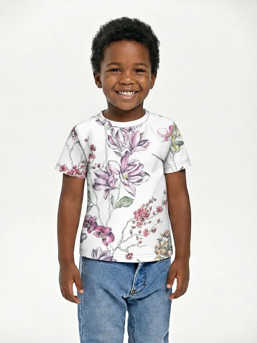Children's cotton T-shirt (for boys. Copy)