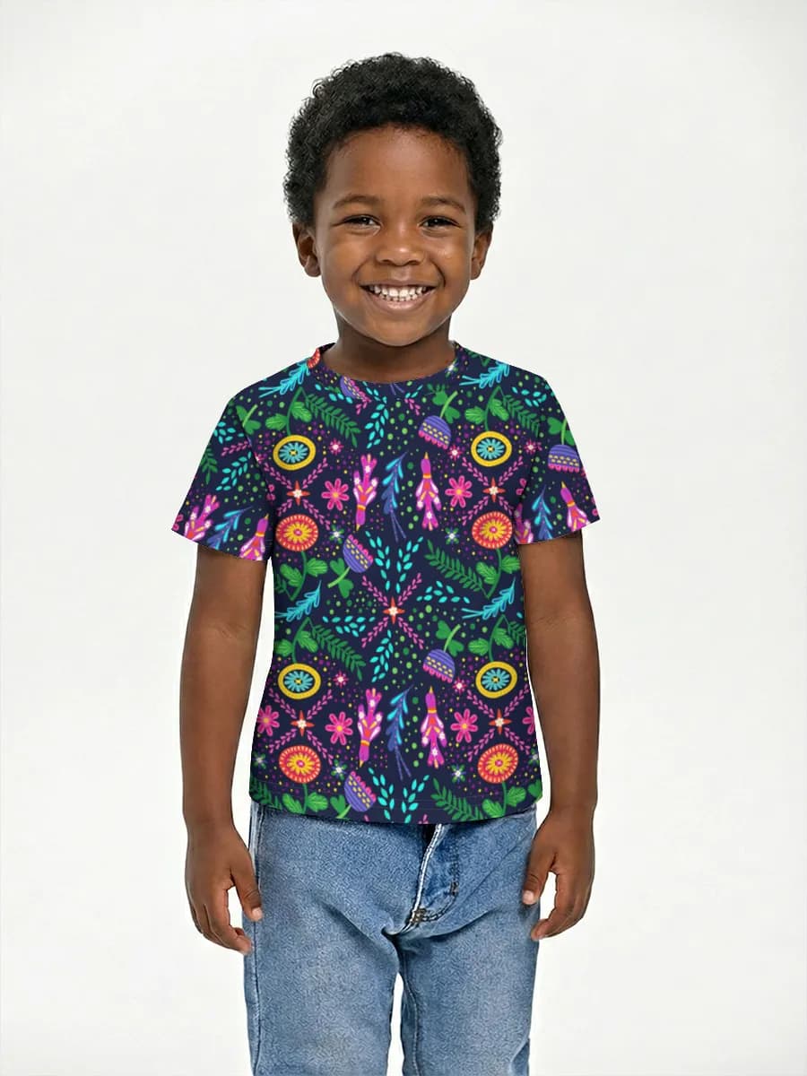 Children's cotton T-shirt (for boys. Copy)