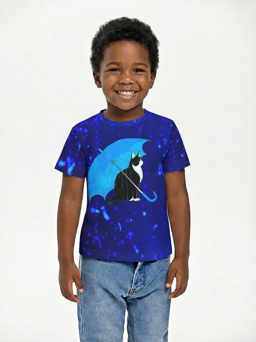 Children's cotton T-shirt (for boys. Copy)