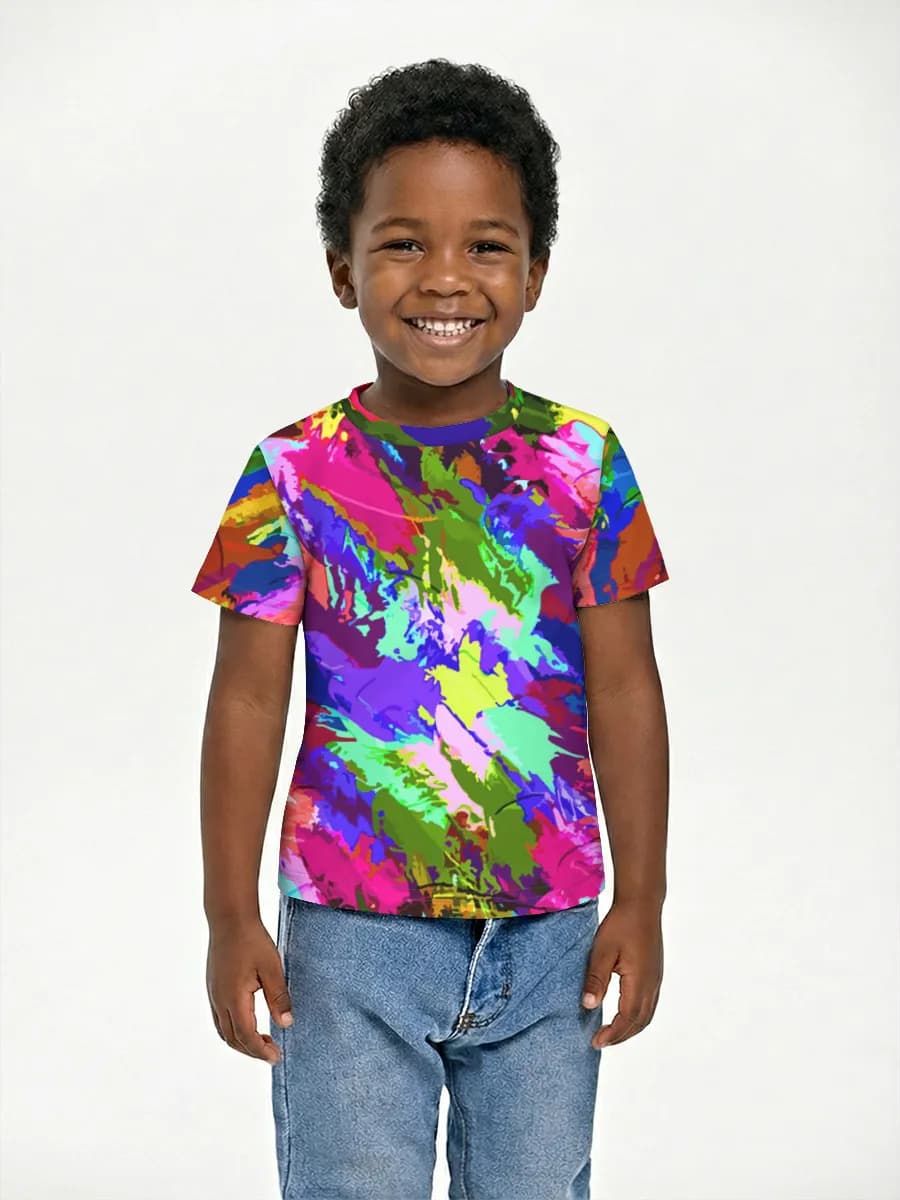 Children's cotton T-shirt (for boys. Copy)