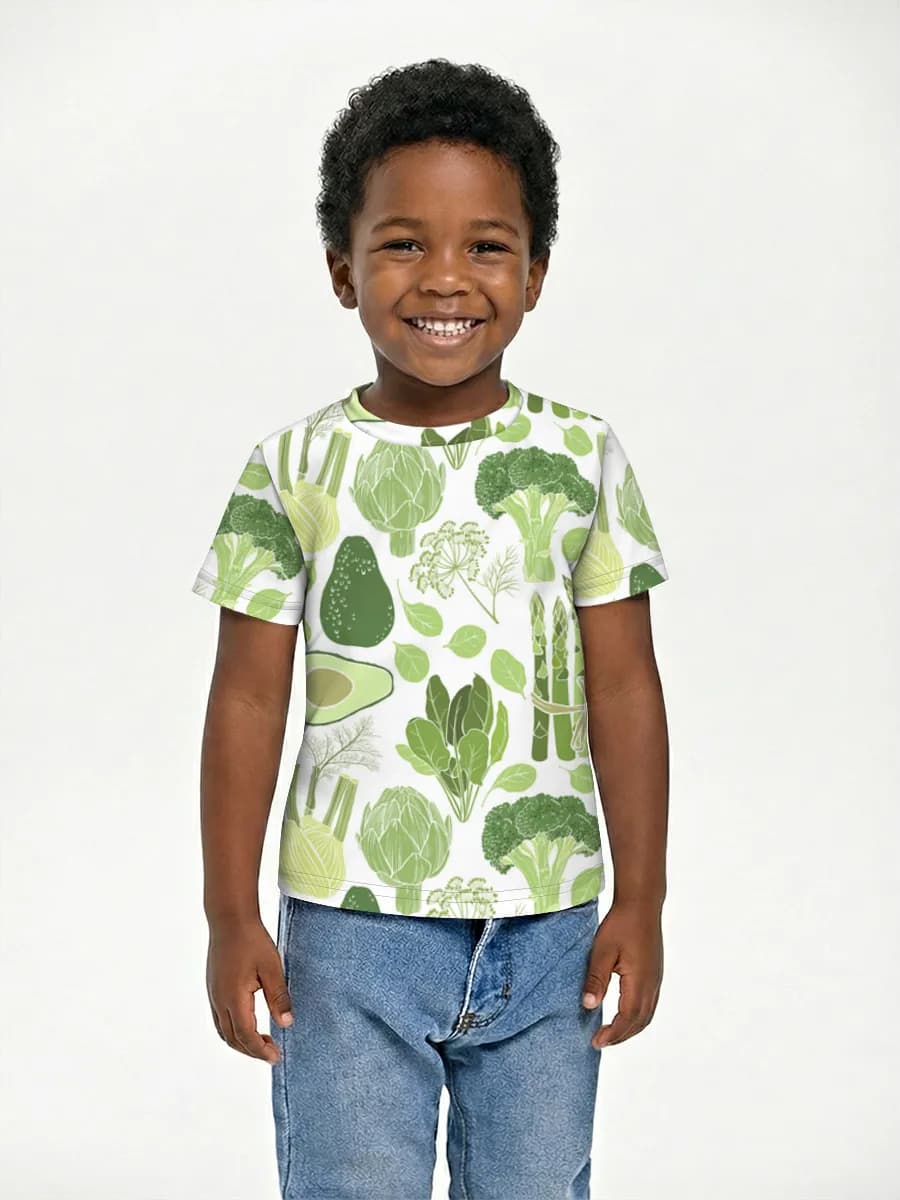 Children's cotton T-shirt (for boys. Copy)