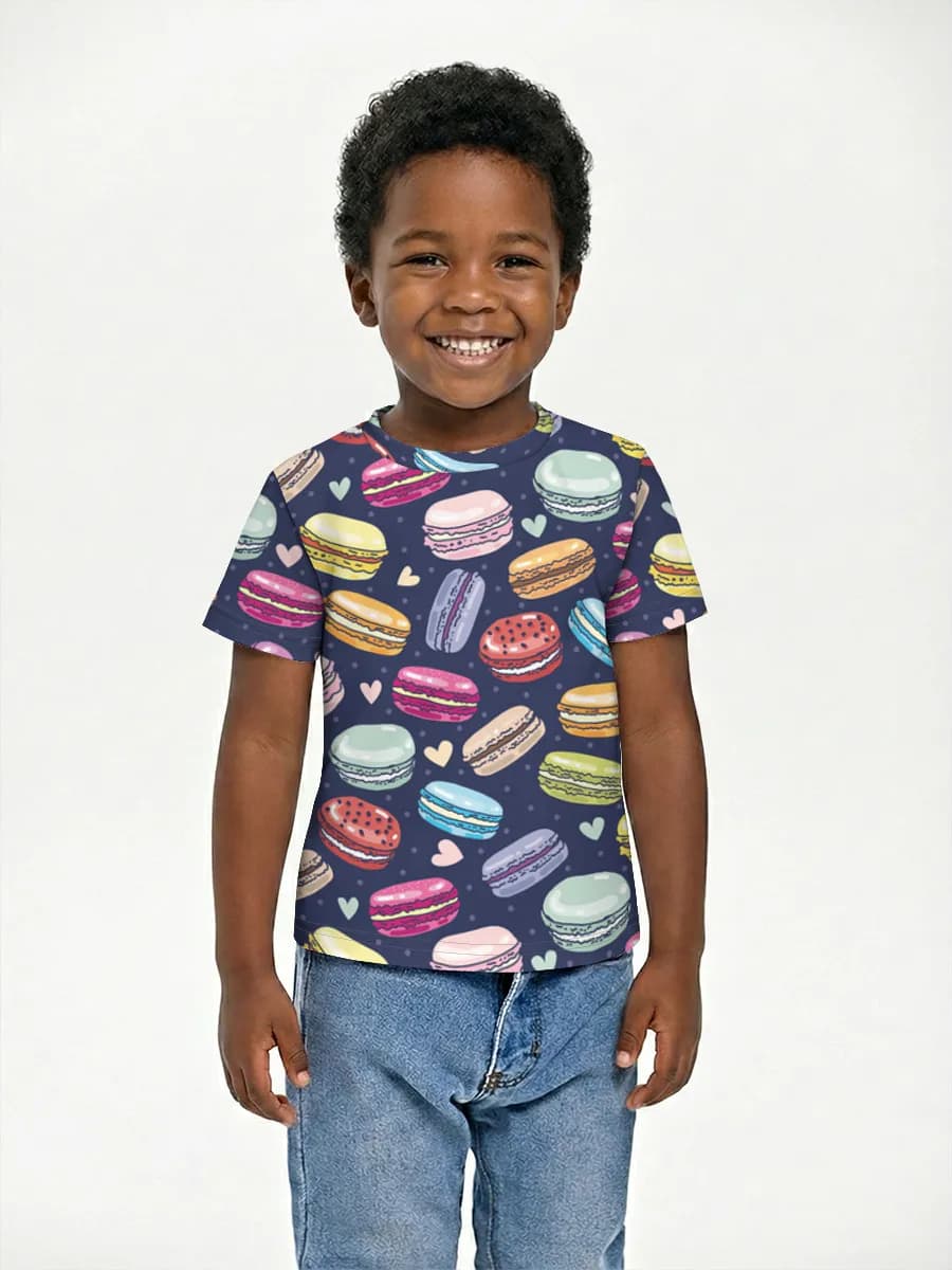 Children's cotton T-shirt (for boys. Copy)