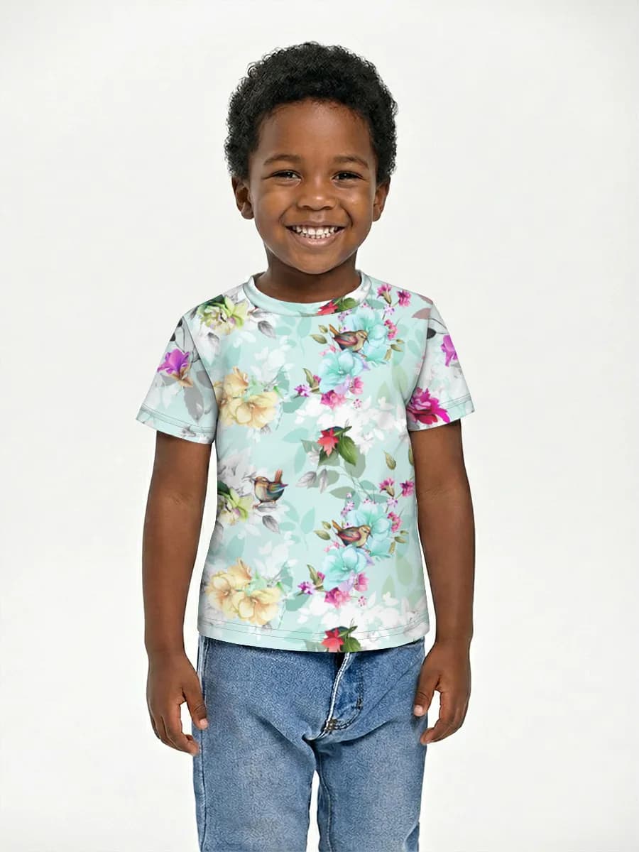 Children's cotton T-shirt (for boys. Copy)