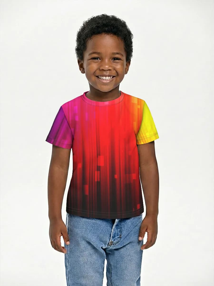 Children's cotton T-shirt (for boys. Copy)