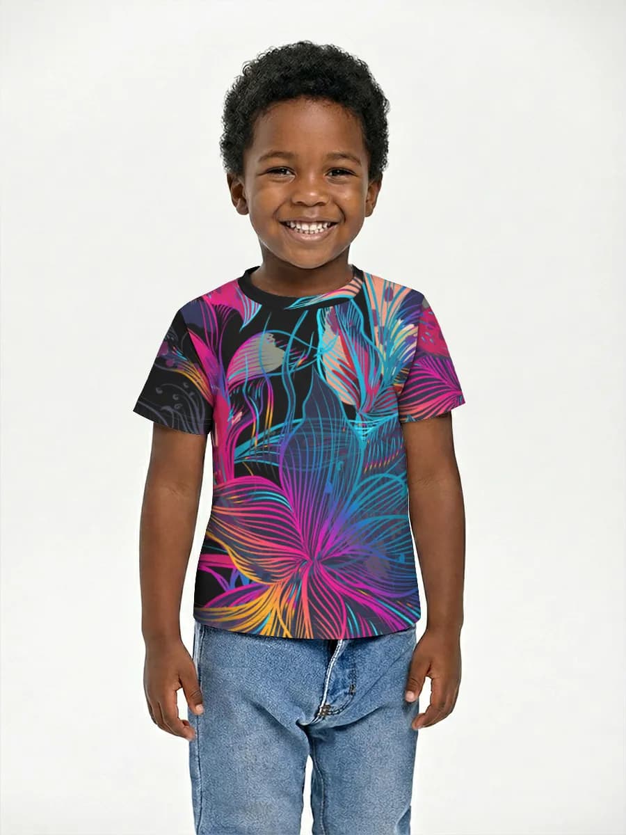 Children's cotton T-shirt (for boys. Copy)