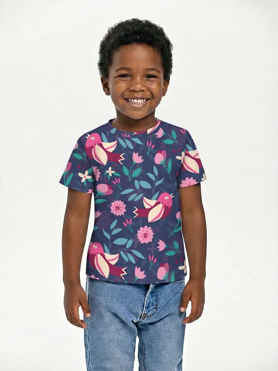 Children's cotton T-shirt (for boys. Copy)