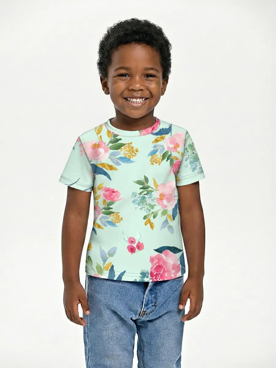 Children's cotton T-shirt (for boys. Copy)
