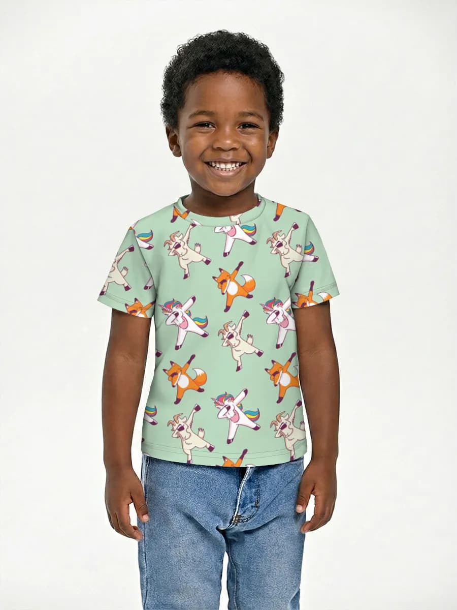 Children's cotton T-shirt (for boys. Copy)