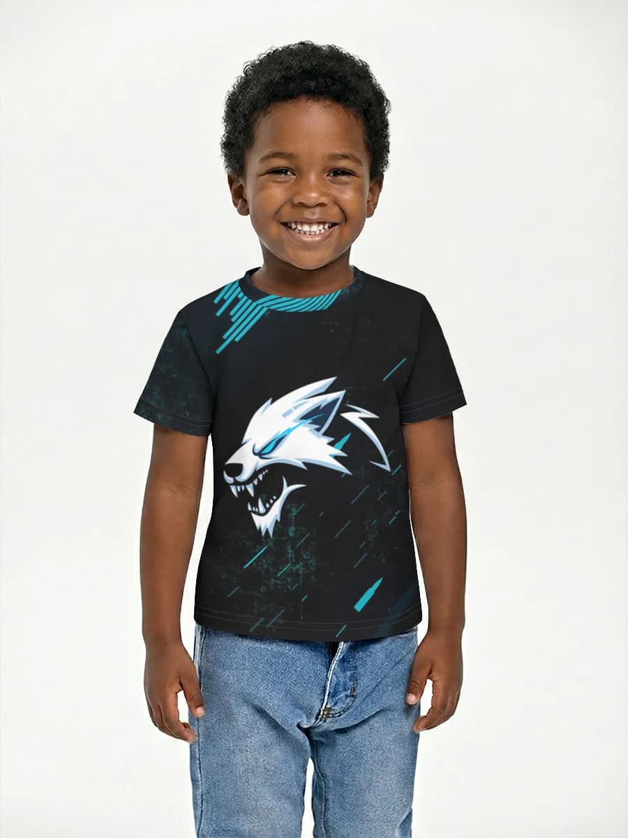 Children's cotton T-shirt (for boys. Copy)
