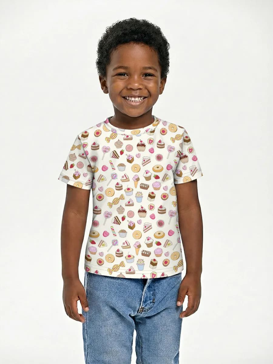 Children's cotton T-shirt (for boys. Copy)