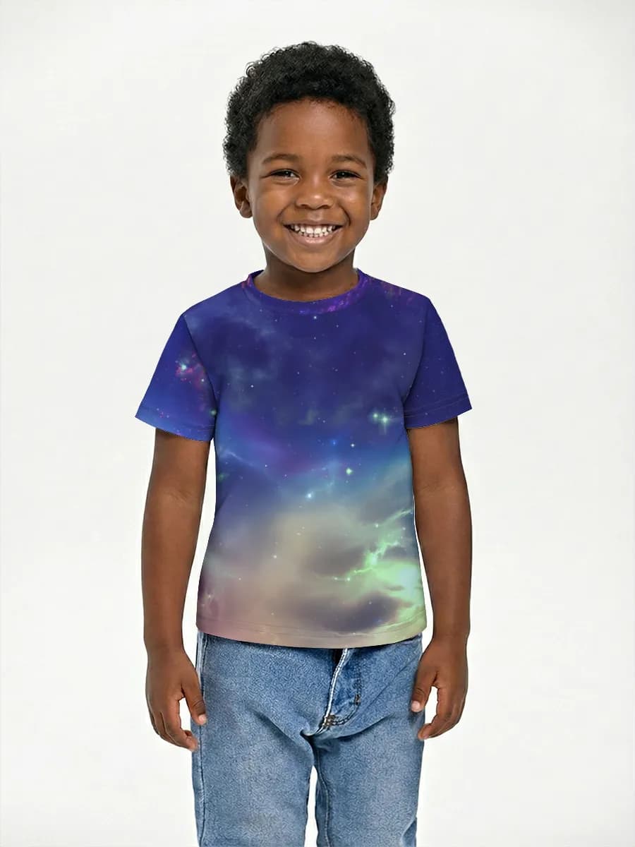 Children's cotton T-shirt (for boys. Copy)
