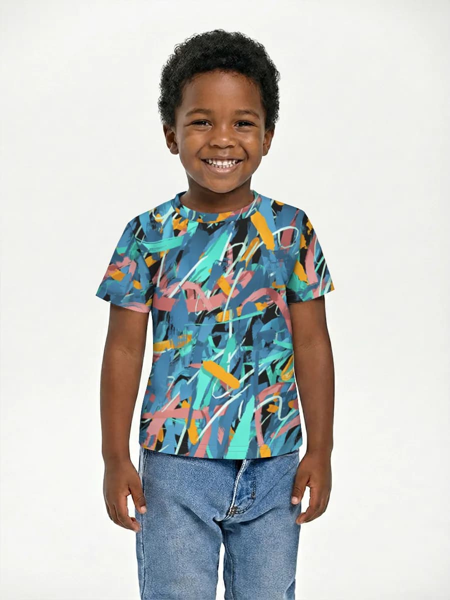 Children's cotton T-shirt (for boys. Copy)