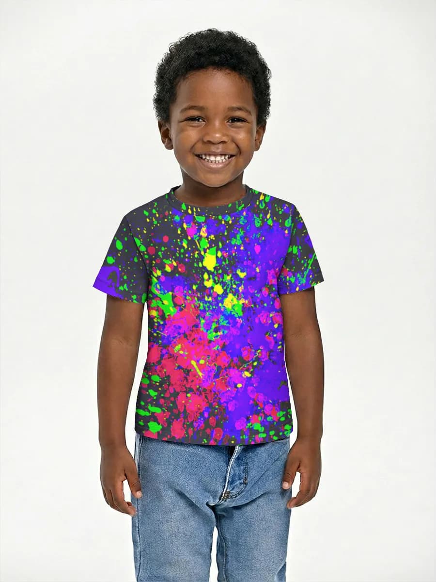 Children's cotton T-shirt (for boys. Copy)