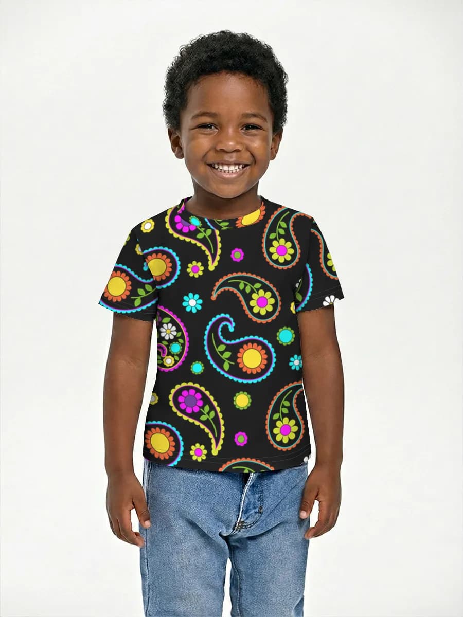 Children's cotton T-shirt (for boys. Copy)
