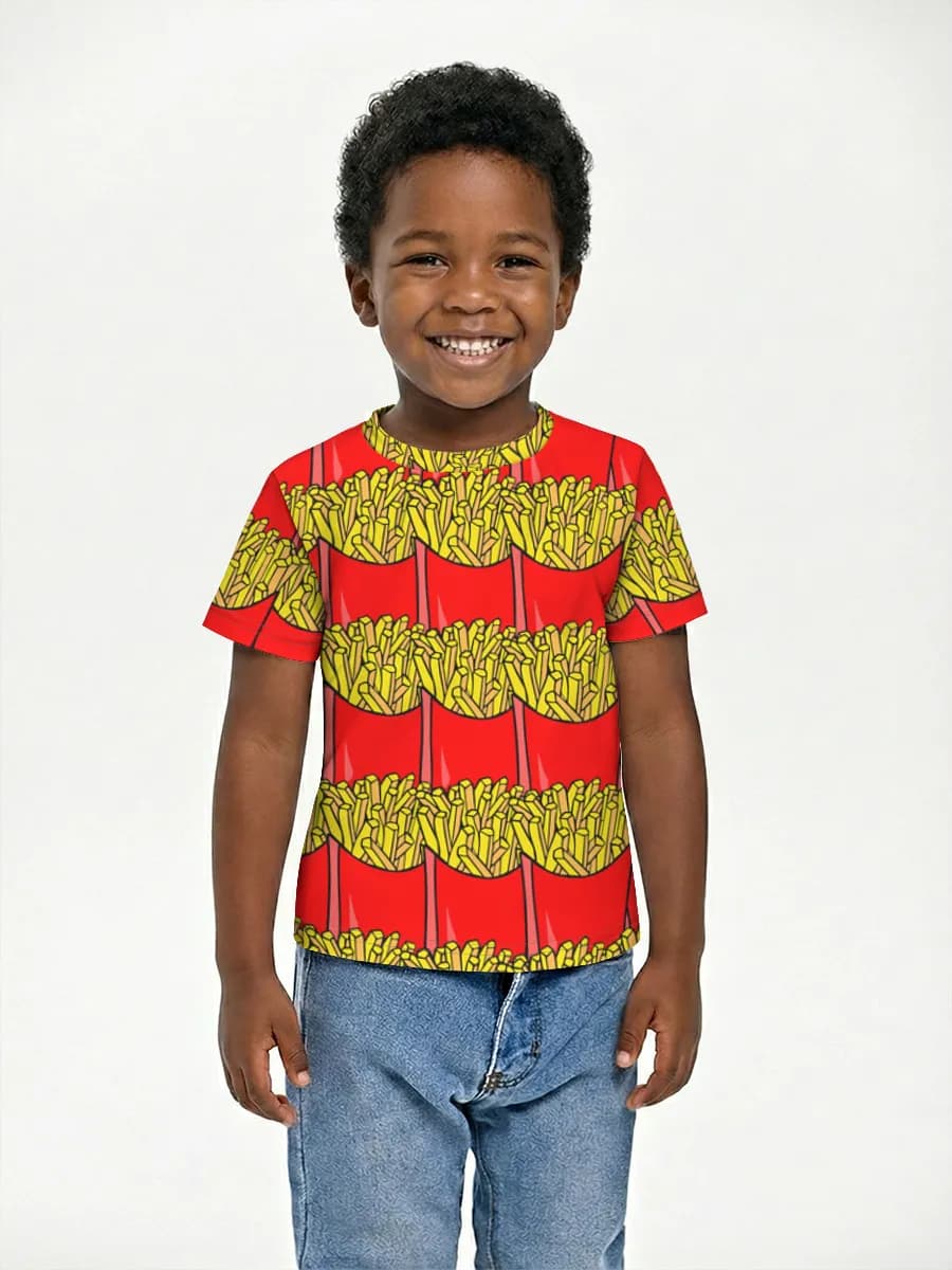 Children's cotton T-shirt (for boys. Copy)