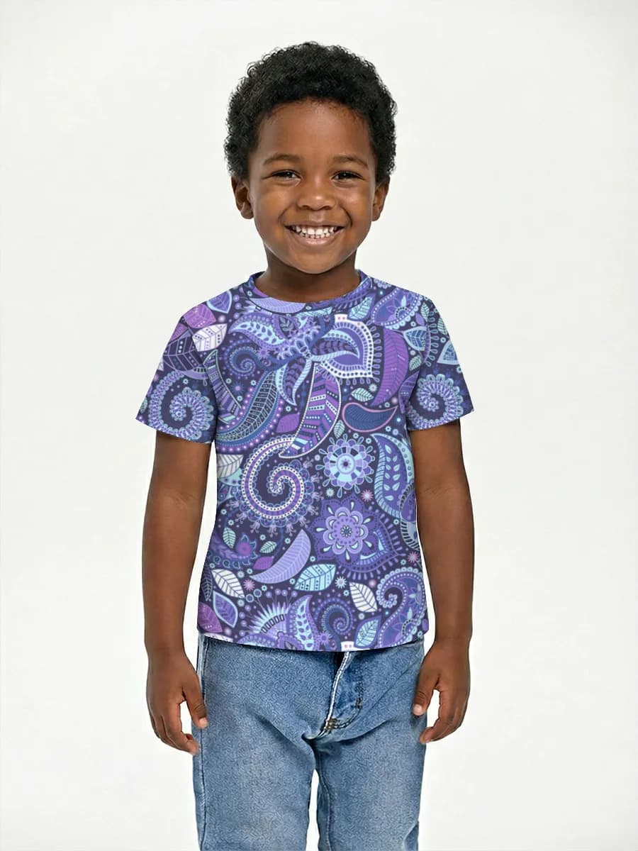 Children's cotton T-shirt (for boys. Copy)