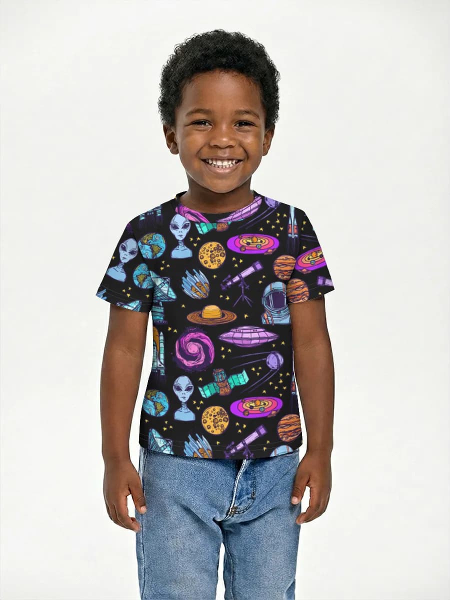 Children's cotton T-shirt (for boys. Copy)