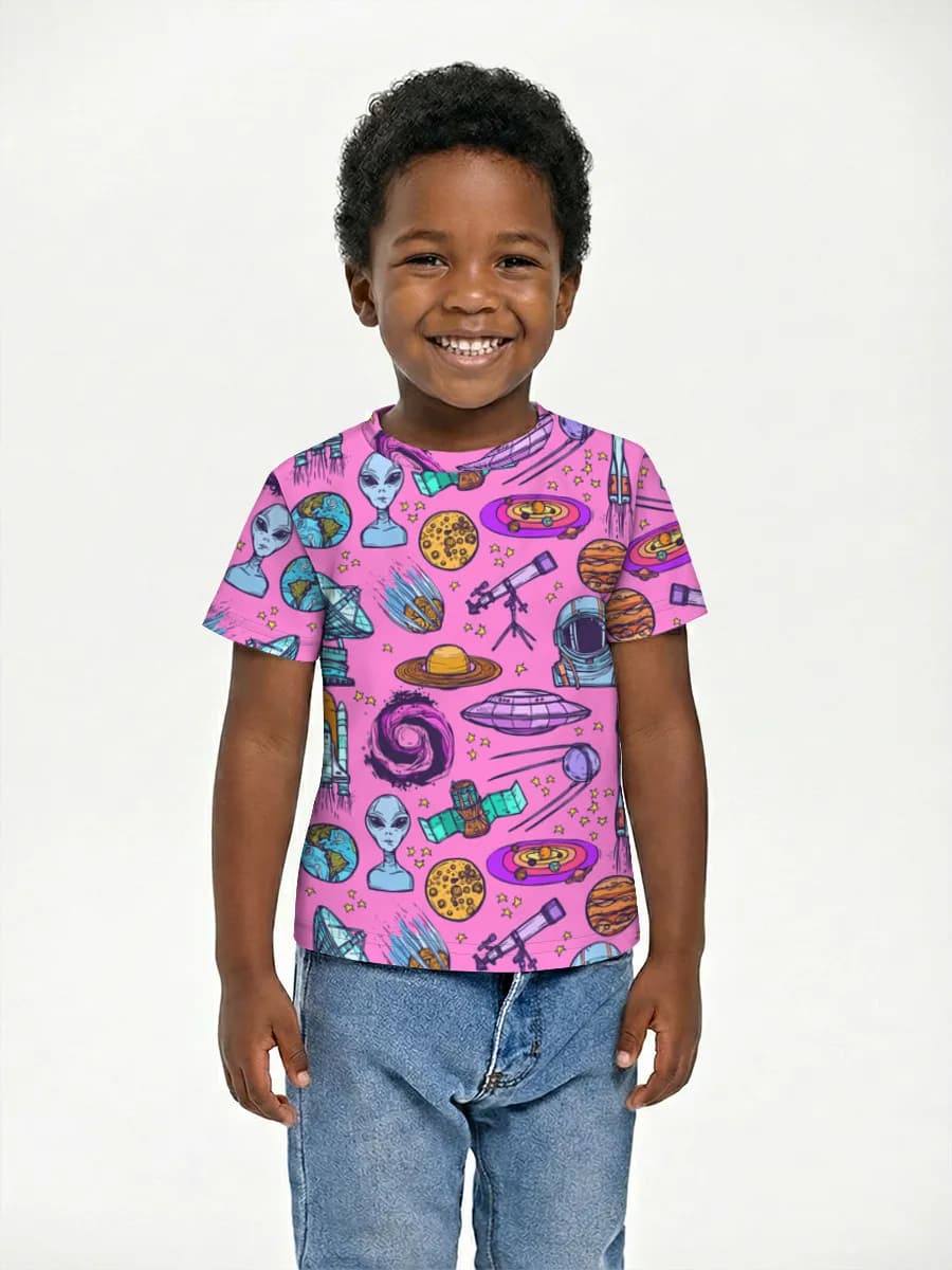 Children's cotton T-shirt (for boys. Copy)