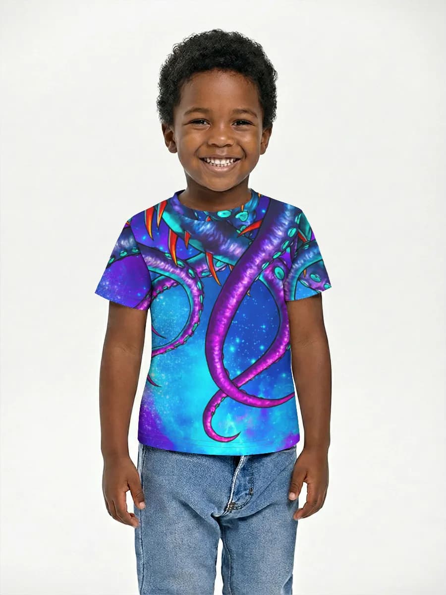 Children's cotton T-shirt (for boys. Copy)