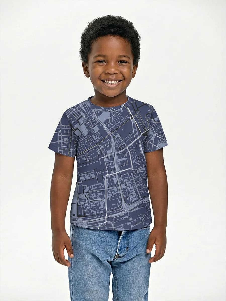Children's cotton T-shirt (for boys. Copy)