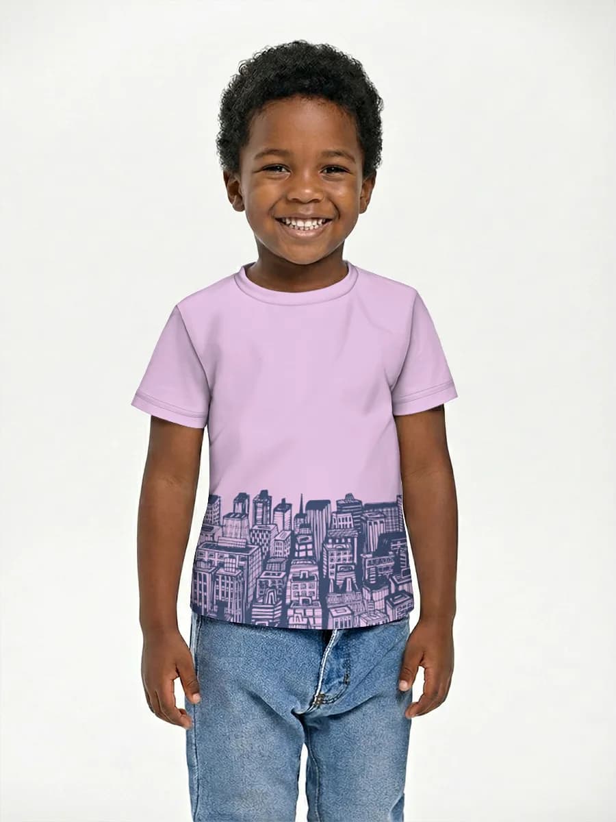 Children's cotton T-shirt (for boys. Copy)