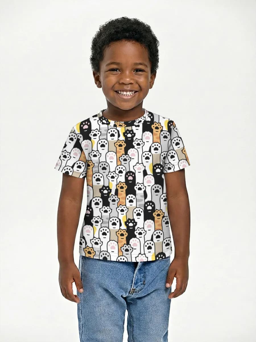 Children's cotton T-shirt (for boys. Copy)