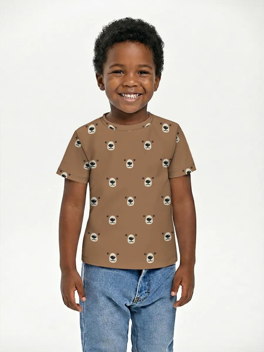 Children's cotton T-shirt (for boys. Copy)