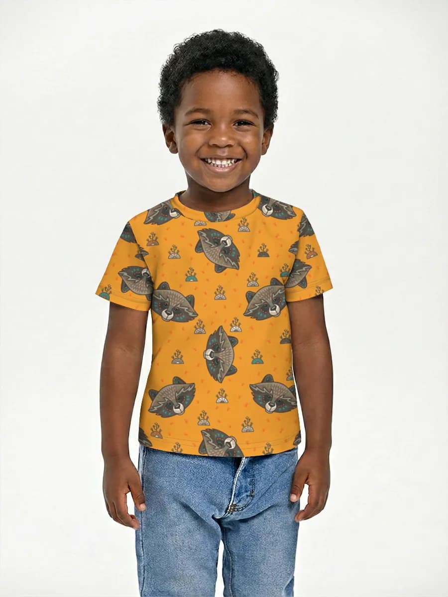 Children's cotton T-shirt (for boys. Copy)