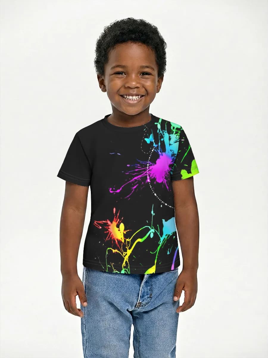 Children's cotton T-shirt (for boys. Copy)