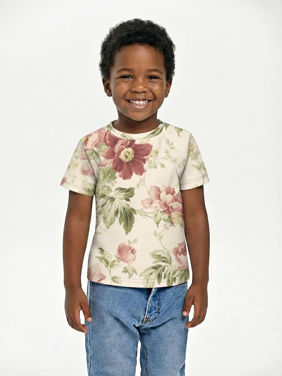 Children's cotton T-shirt (for boys. Copy)