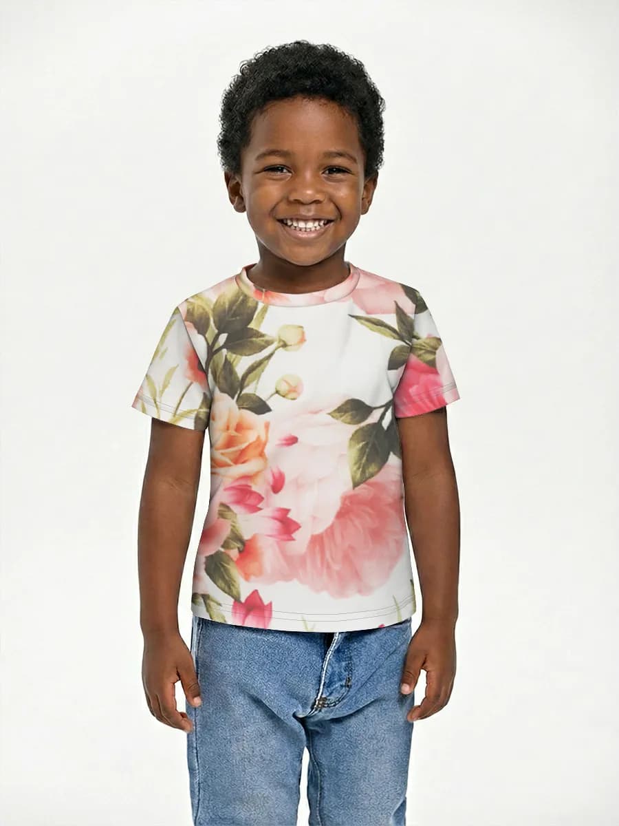 Children's cotton T-shirt (for boys. Copy)