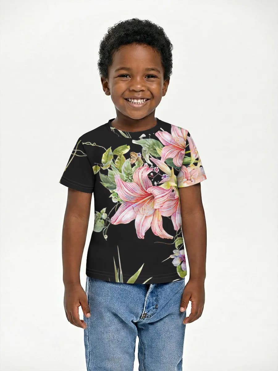 Children's cotton T-shirt (for boys. Copy)