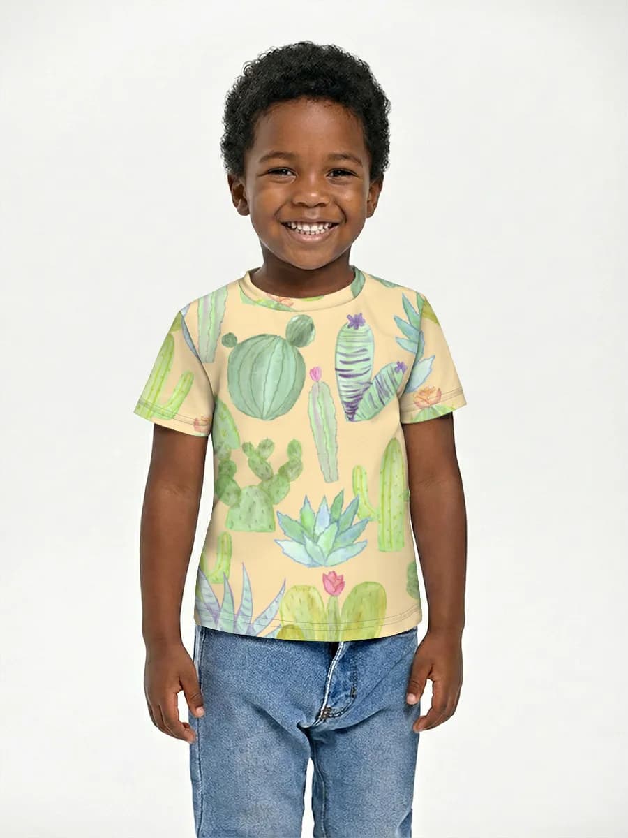 Children's cotton T-shirt (for boys. Copy)