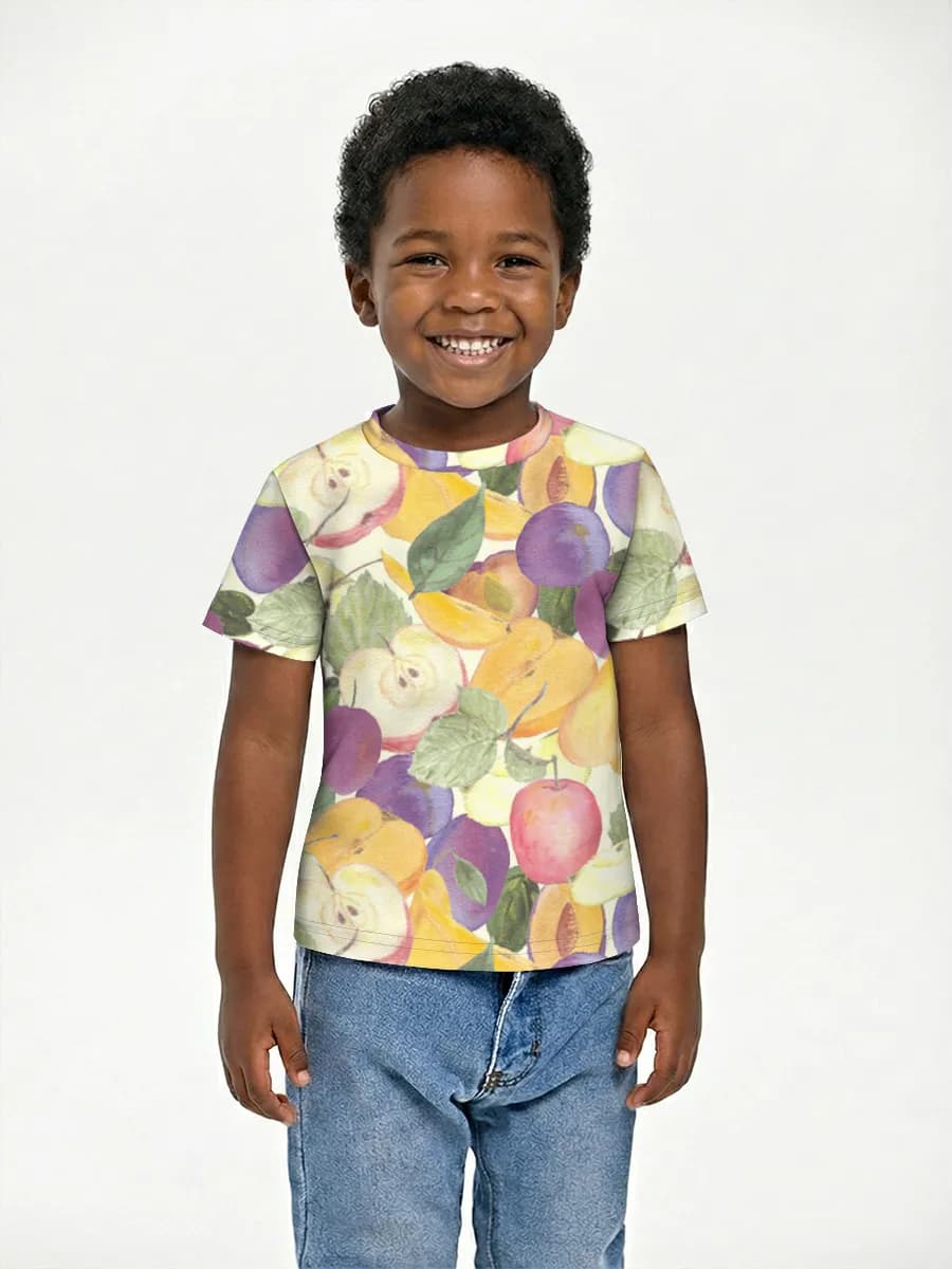 Children's cotton T-shirt (for boys. Copy)