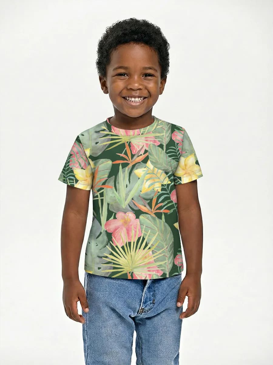 Children's cotton T-shirt (for boys. Copy)