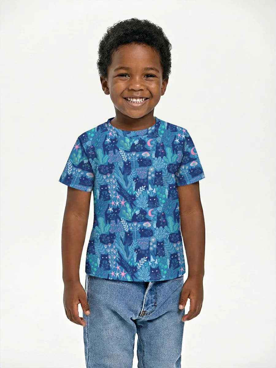 Children's cotton T-shirt (for boys. Copy)