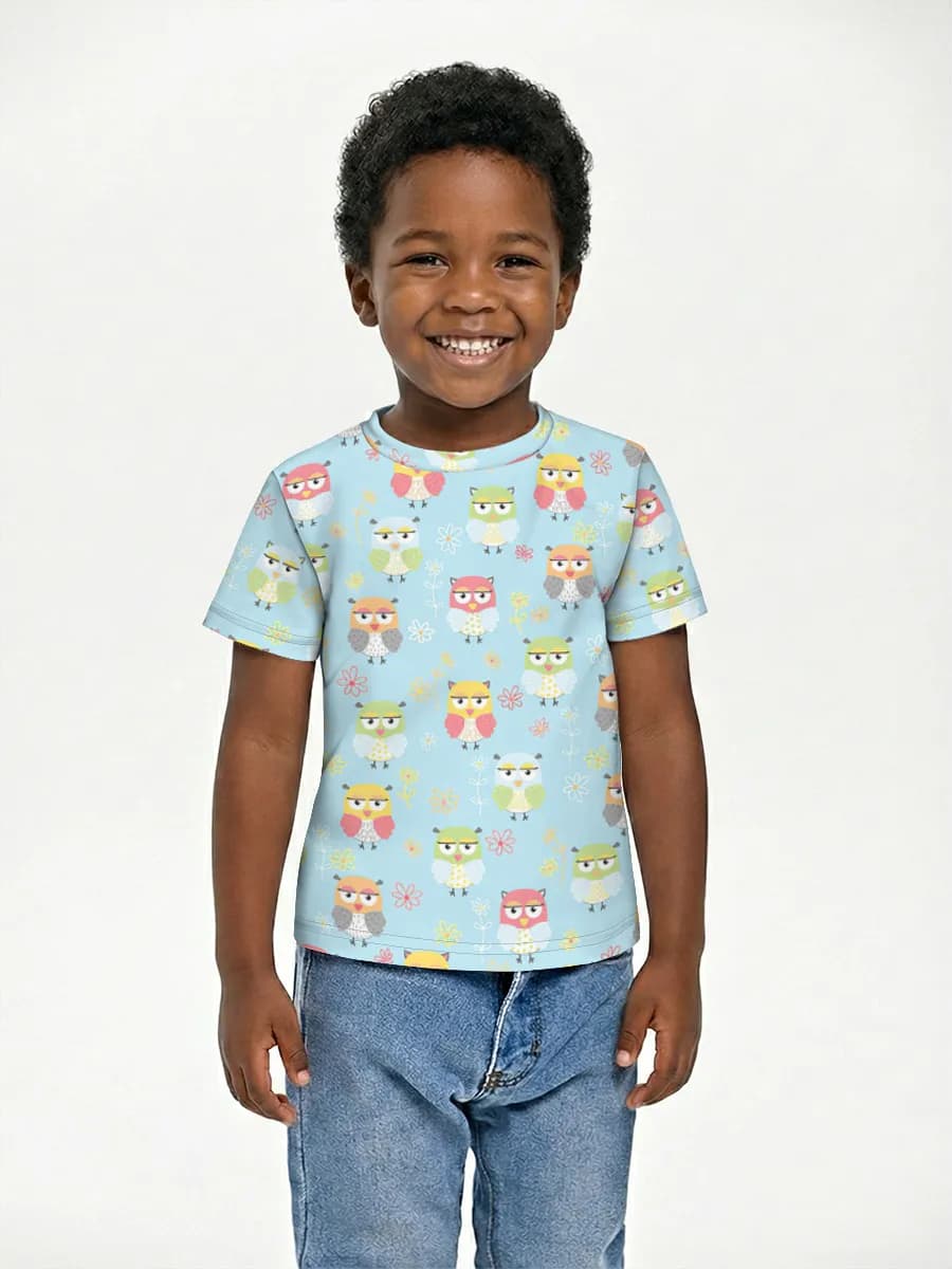 Children's cotton T-shirt (for boys. Copy)