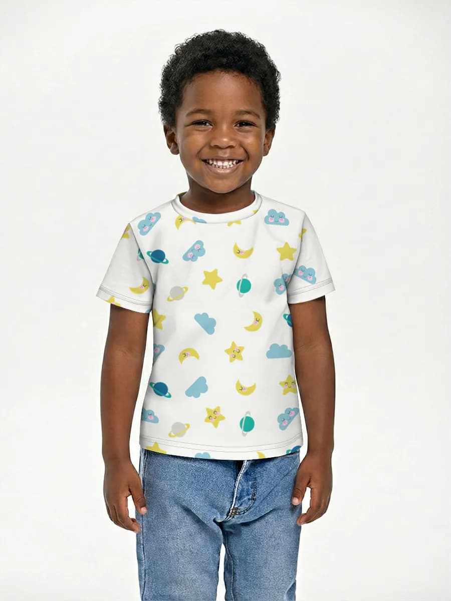 Children's cotton T-shirt (for boys. Copy)