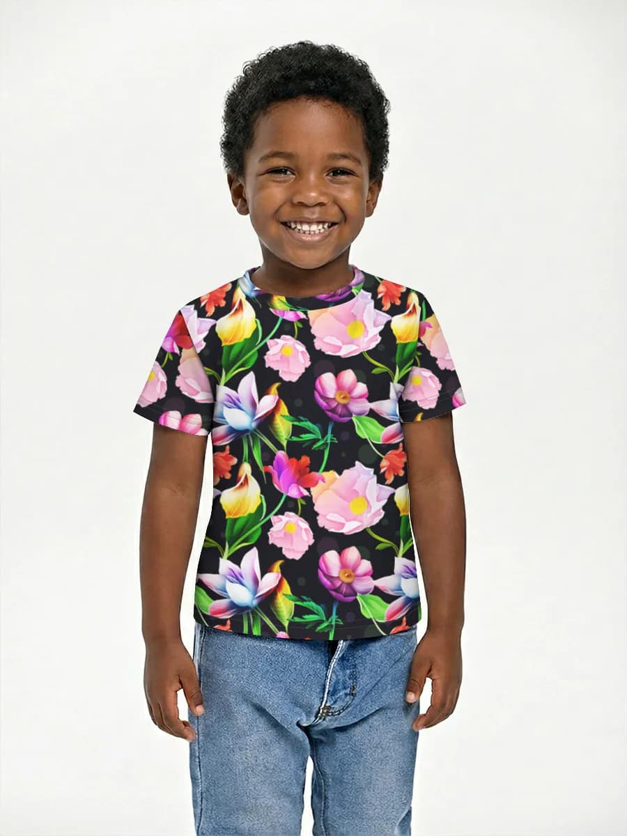Children's cotton T-shirt (for boys. Copy)