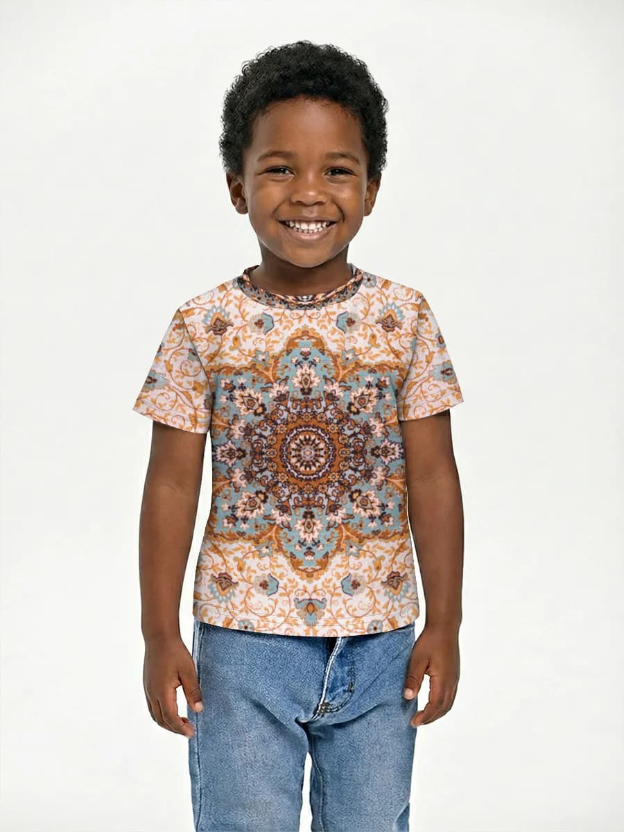 Children's cotton T-shirt (for boys. Copy)