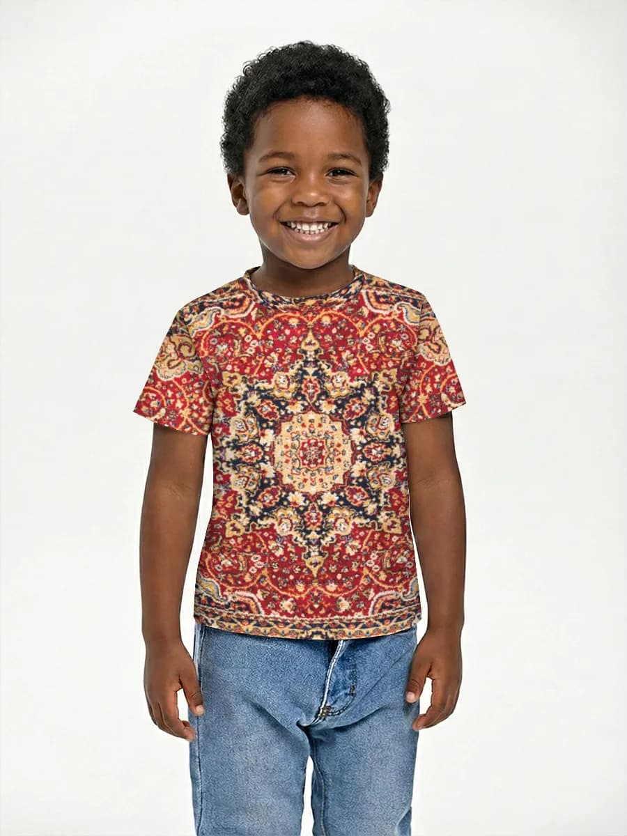 Children's cotton T-shirt (for boys. Copy)