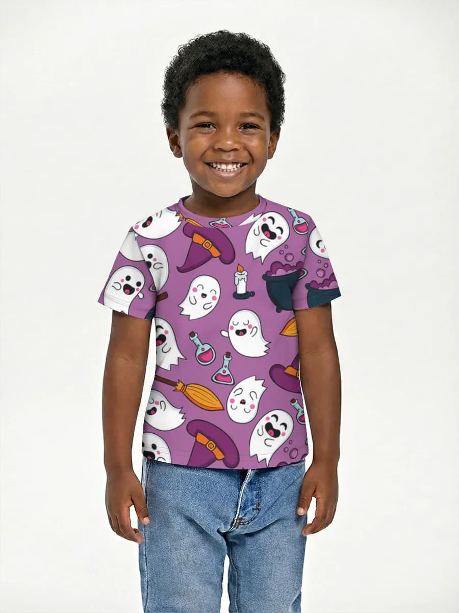 Children's cotton T-shirt (for boys. Copy)