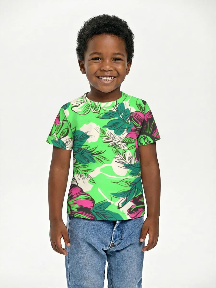 Children's cotton T-shirt (for boys. Copy)