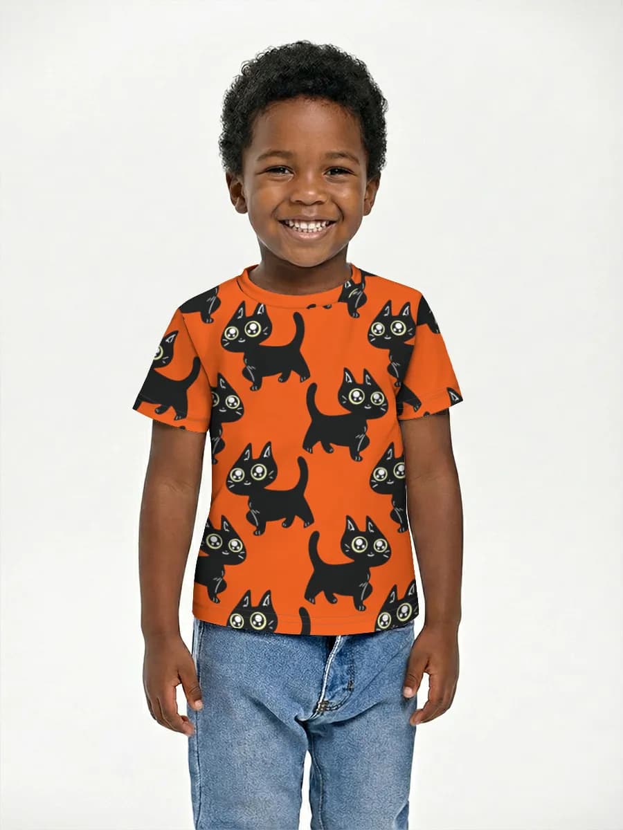 Children's cotton T-shirt (for boys. Copy)